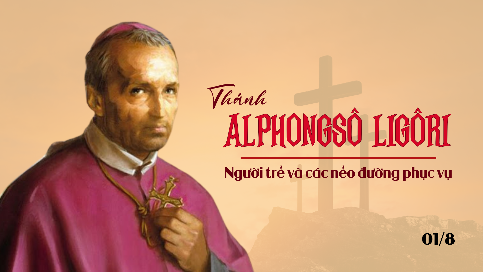 Ngày 01/8 - Thánh Alphongsô Ligôri